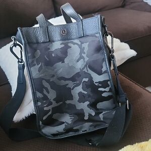 Black Camouflage Lululemon Bag